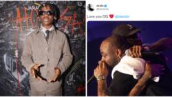 “No be small you take senior Imade?” Fans blast Rema over how he greeted Davido on his 30th birthday