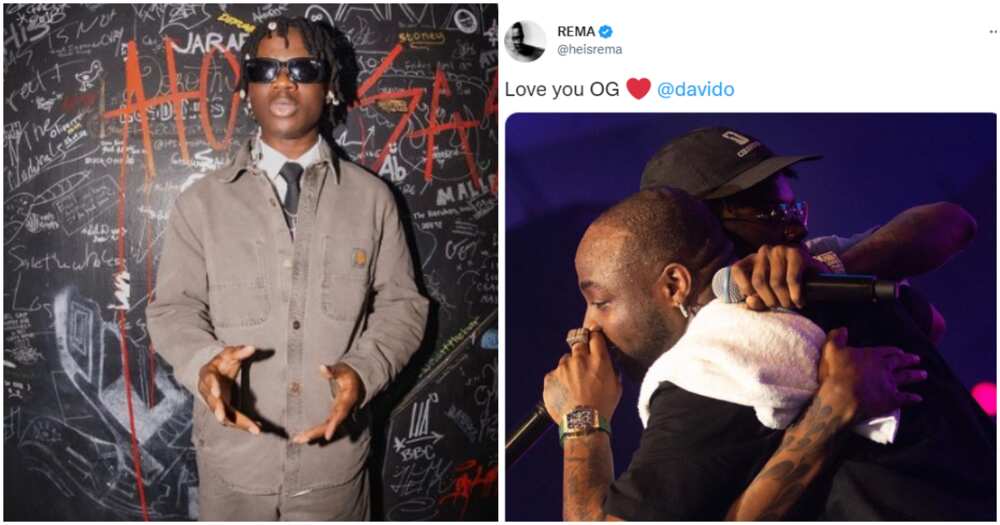 Fans blast Rema over birthday message to Davido.