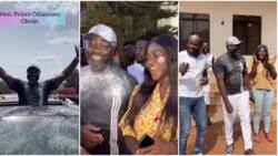"Even the birds welcomed him": Mercy Johnson dances, celebrates with hubby as he wins House of Reps election