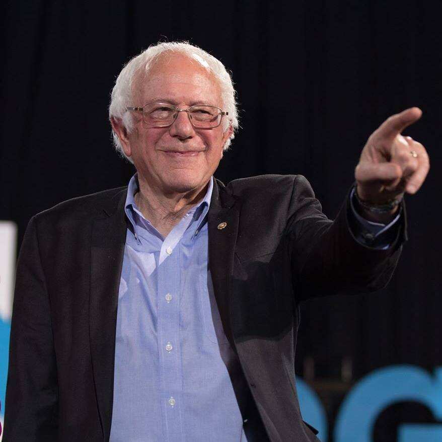 What is Bernie's slogan?
