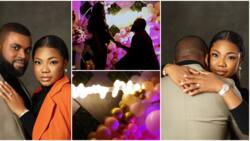 Gospel singer Mercy Chinwo gets engaged, fans gush over pre-wedding photos and romantic proposal video