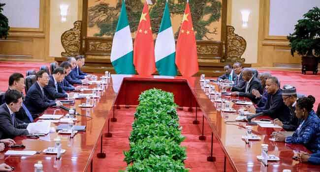 Buhari yayin da ya kai ziyara kasar China
Hakkin mallakar hoto: Fadar Shugaban kasa