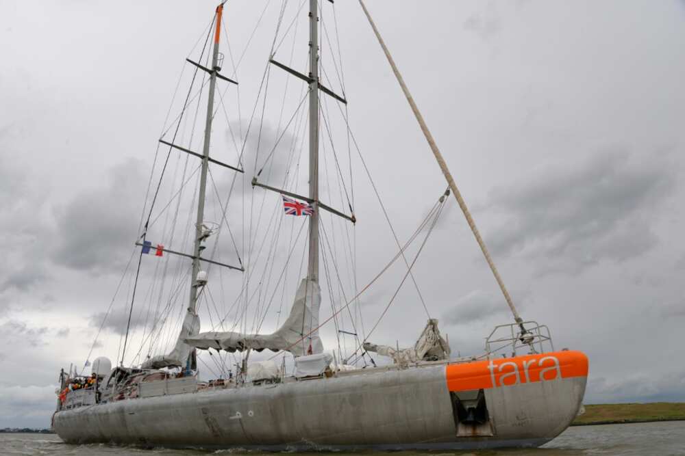 Tara left Lorient, France, in December 2020 for a 70,000-kilometre journey