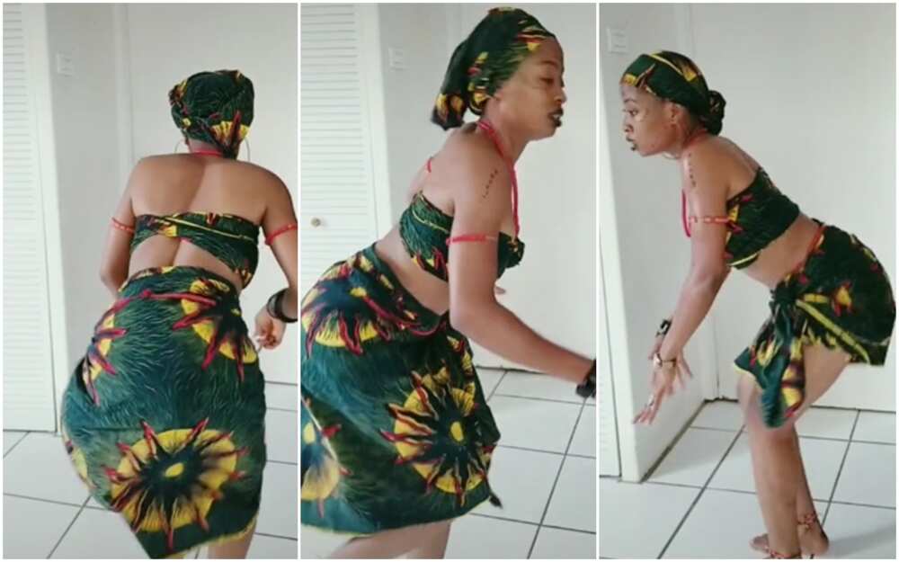 Powerful Nigerian lady uses magical waist dance to Egwu Abuja by Darlington Onye Ntisa create amazing video. Powerful Nigerian lady uses magical waist dance to Egwu Abuja by Darlington Onye Ntisa create amazing video.
