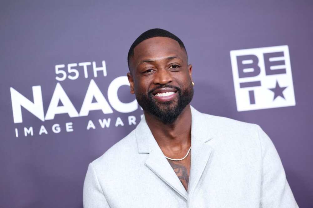 Dwyane Wade astatine  Hollywood Palladium successful  Los Angeles, California.