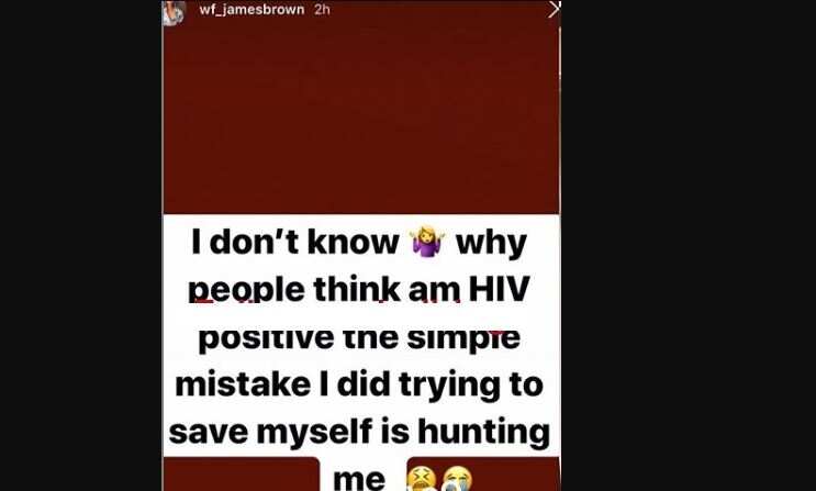 I am not HIV positive - Cross-dresser James Brown backtracks