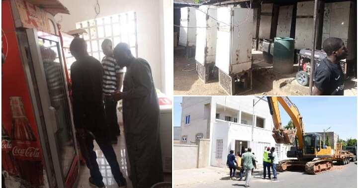 Businessman connects 21 fridges to streetlight, iceblock factory