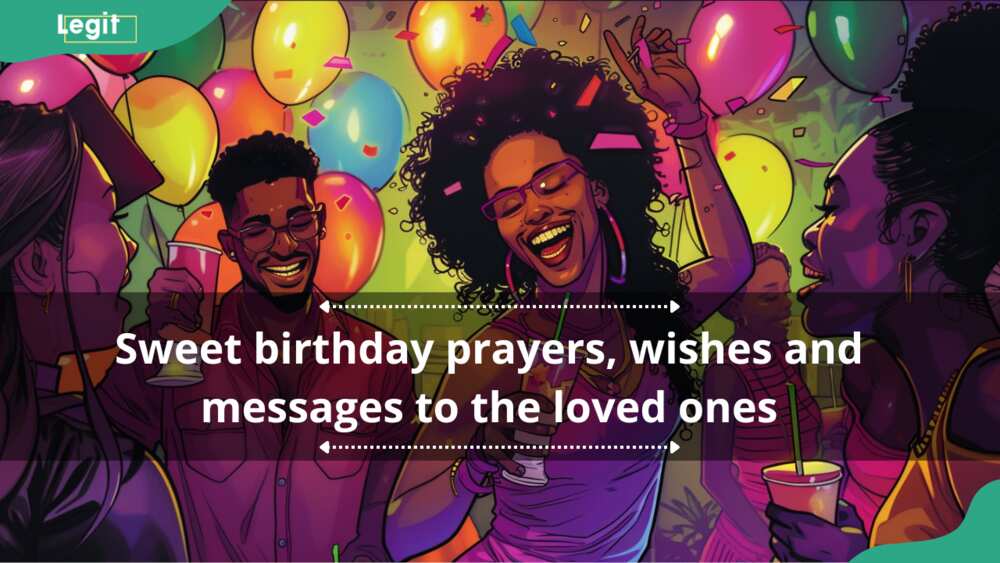 sweet birthday prayers, wishes and messages to a friend or family member