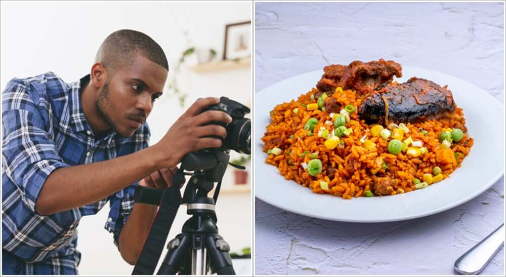 Photographer cuts bride's sister from photos for refusing to give him food. Photographer cuts bride's sister from photos for refusing to give him food.