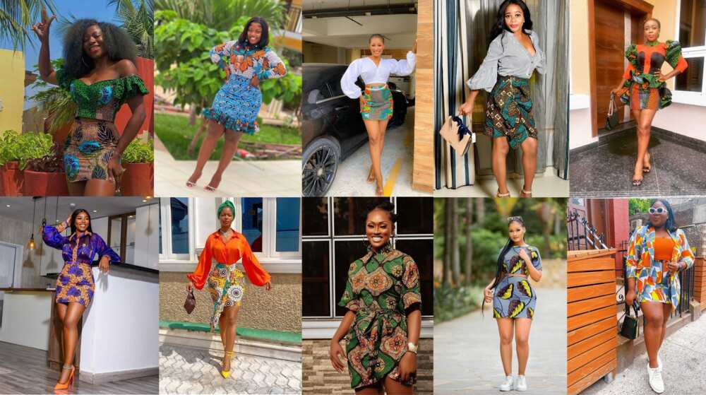 Latest Ankara skirt and blouse styles for trendy ladies 