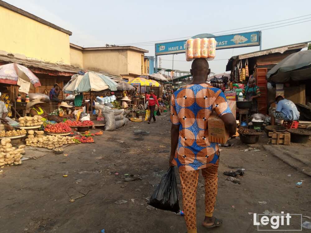 CBN cashless policy, Lagos trader, Mile 12 market