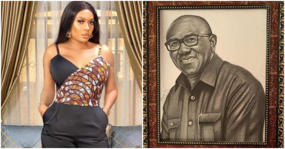 May Yul-Edochie reacts to Peter Obi losing election.