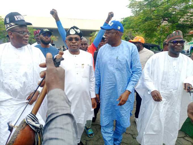 James Faleke, Lawal others pick form for Tinubu