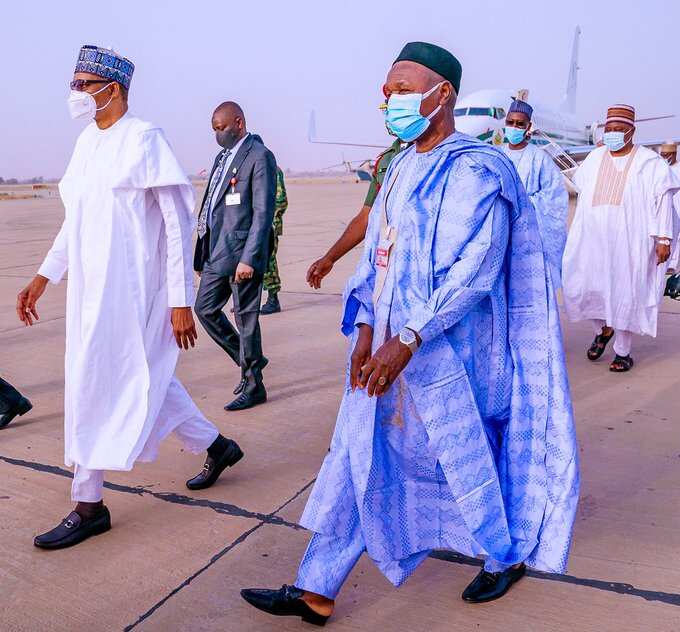 Buhari ya bar Abuja, ya isa garin Daura domin yin rajistar Jam’iyyar APC