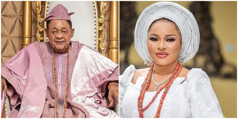 Alaafin of Oyo's wife Queen Dami desperately begs to return to palace