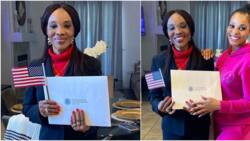Actress Georgina Onuoha excited as mother becomes US citizen after 14 years of visiting and living in country