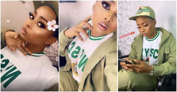 Alaafin of Oyo's last wife Queen Ola shares hot photo as she starts NYSC