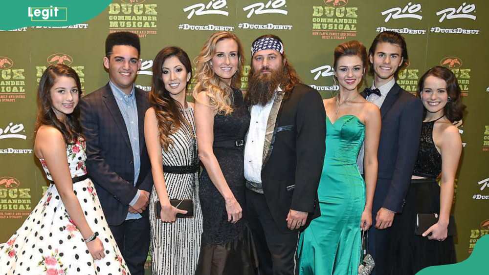 Willie and Korie Robertson's and their kids