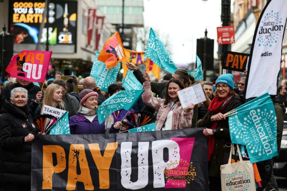 Teachers and train drivers were among the latest groups to act, as well as border force workers at UK air and seaports Teachers and train drivers were among the latest groups to act, as well as border force workers at UK air and seaports
