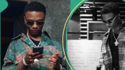 "It is almost Morayo's time": Wizkid teases fans with tracklist on his Whiteboard