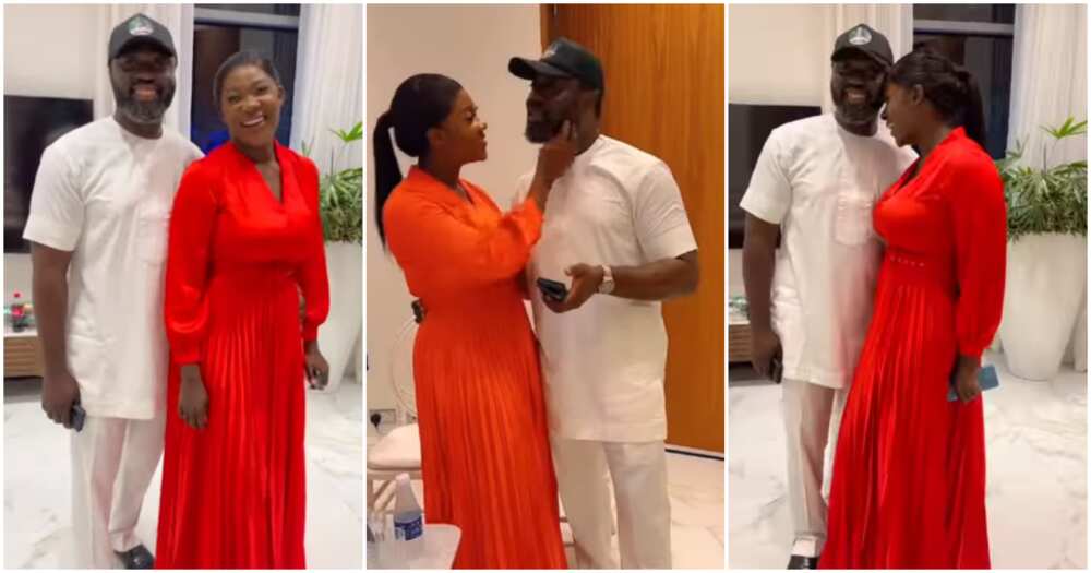 Mercy Johnson and husband's romantic video