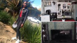 "It's beautiful but scary": Reactions as woman shares photos of her house built with iron sheets