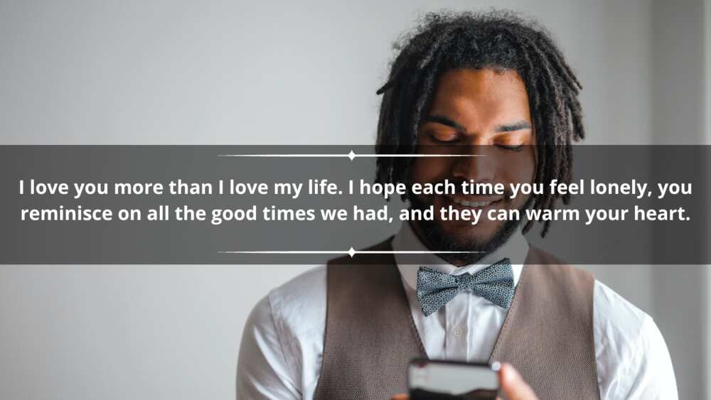 120+ deep love messages for him that will make him feel special 