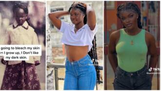 "You're so fine": Pretty lady who didn't like her dark skin flaunts transformation in cute photos years later