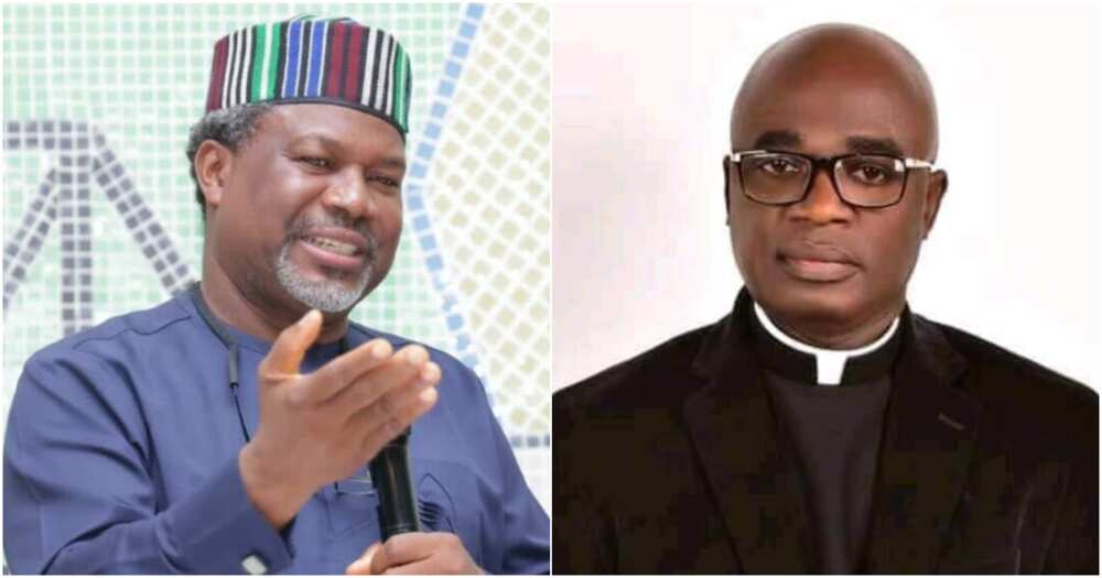Reverend Father Hyacinth Alia, APC, Benue state election, Titus Uba, PDP Reverend Father Hyacinth Alia, APC, Benue state election, Titus Uba, PDP