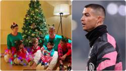 Here's the adorable message Ronaldo and family sent to fans as they celebrate Christmas