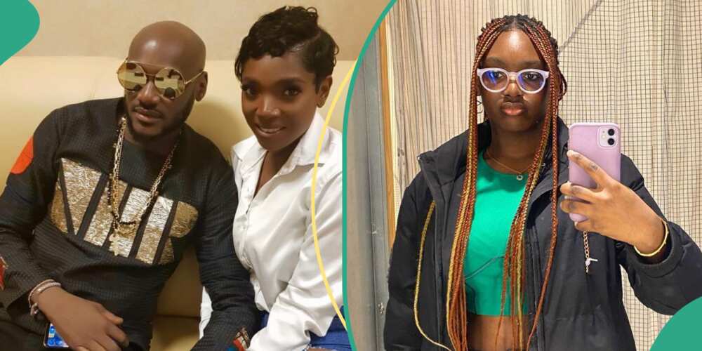 Annie Idibia’s daughter reacts to her mother's love for 2baba