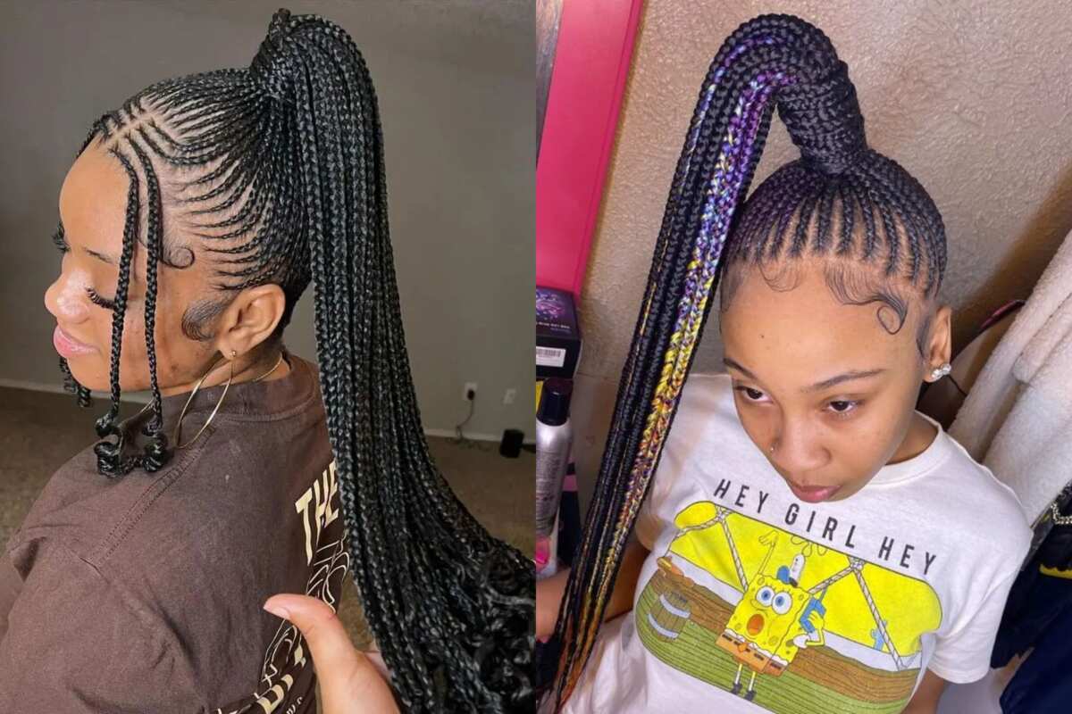Braids Hairstyles Differences - Cornrows French Crochet