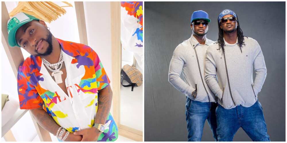 Davido calls out PSquare brothers, Jude Okoye in video