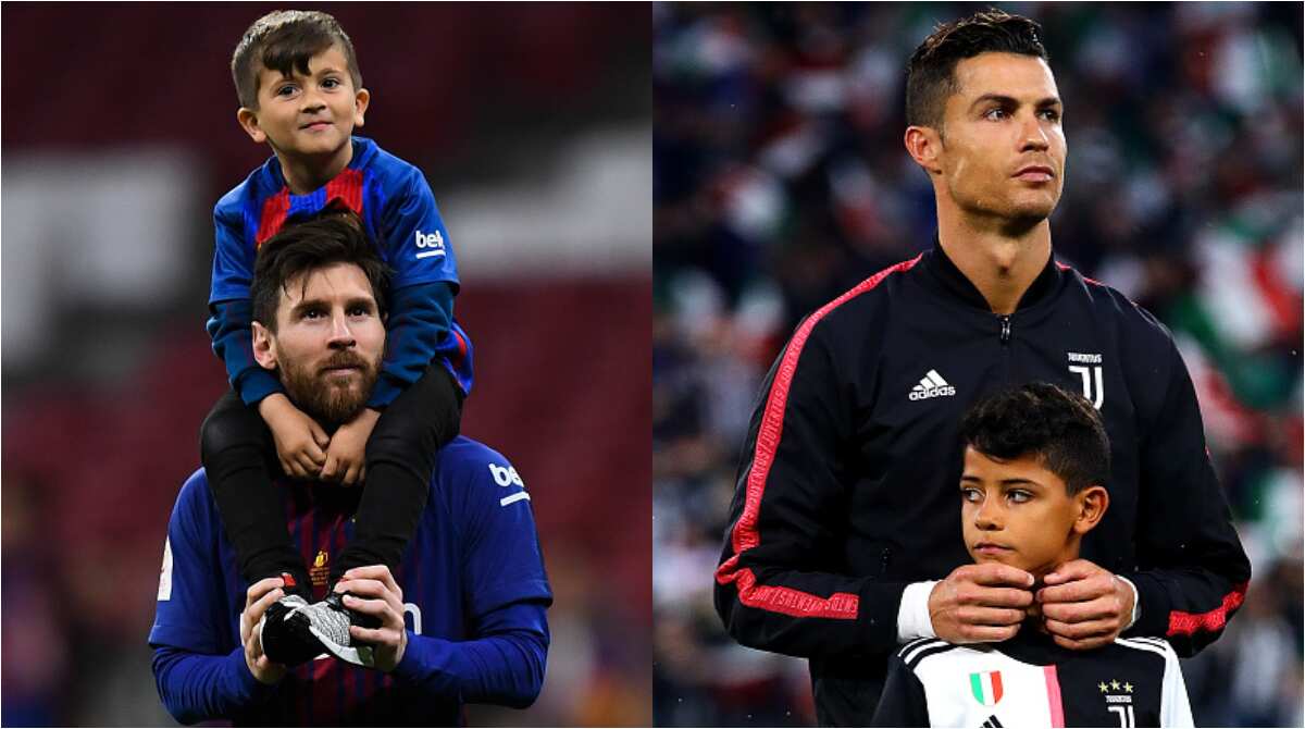 Messi's son Thiago ready to rival Ronaldo Jr, scores great goal for