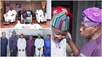 2023: What Obasanjo told Wike about his presidential ambition, details of meeting with PDP governors emerge