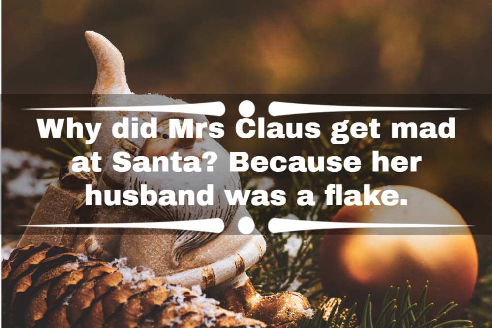 Bad Christmas dad jokes