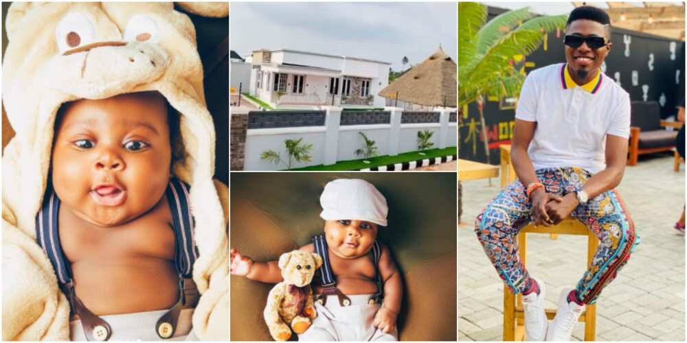 Comedian, MC Edo Pikin flaunts new house, dedicates it to son (Video)