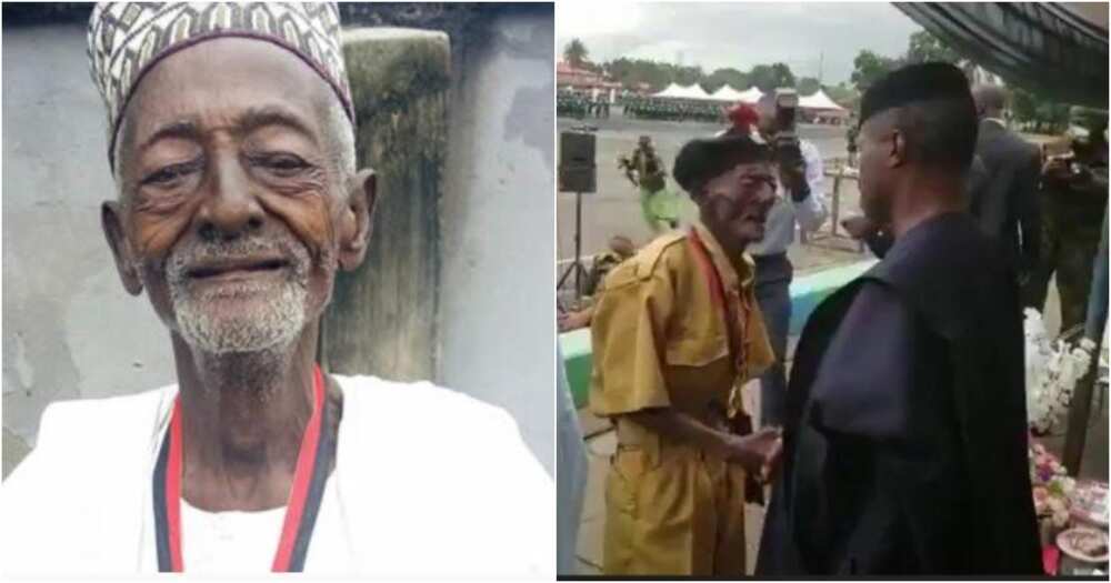 Nigeria’s oldest soldier Pa Adama Aduku