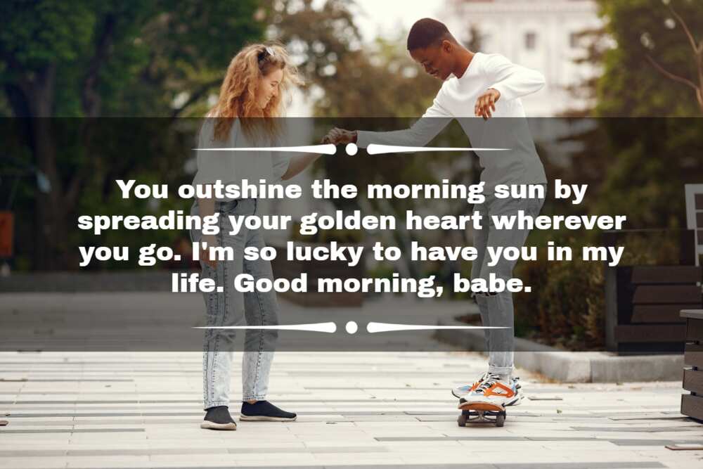 Good morning I love you quotes