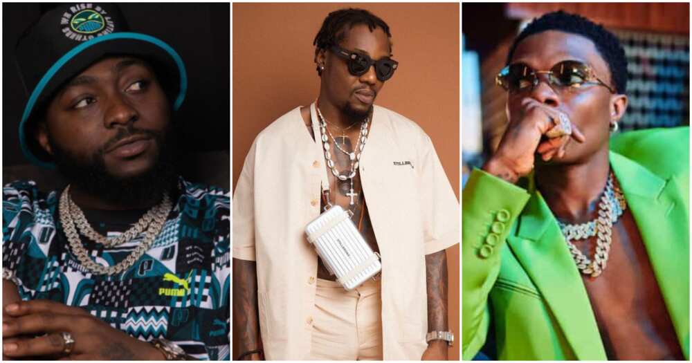 Godson, Wizkid, Davido Godson, Wizkid, Davido
