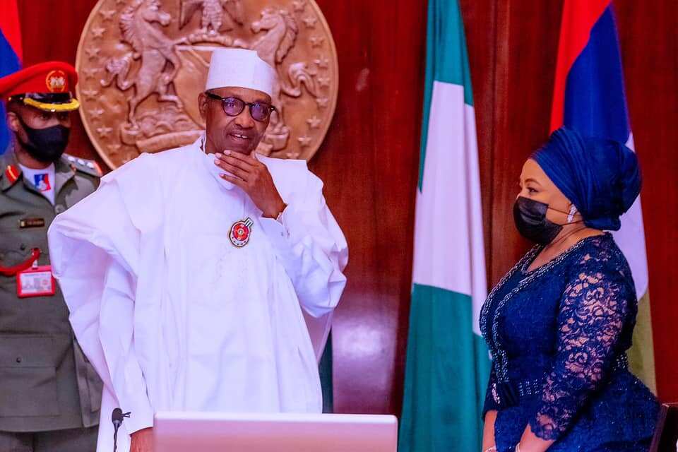 Presidency reveals why Buhari appointed Okadigbo’s widow NNPC board chairman