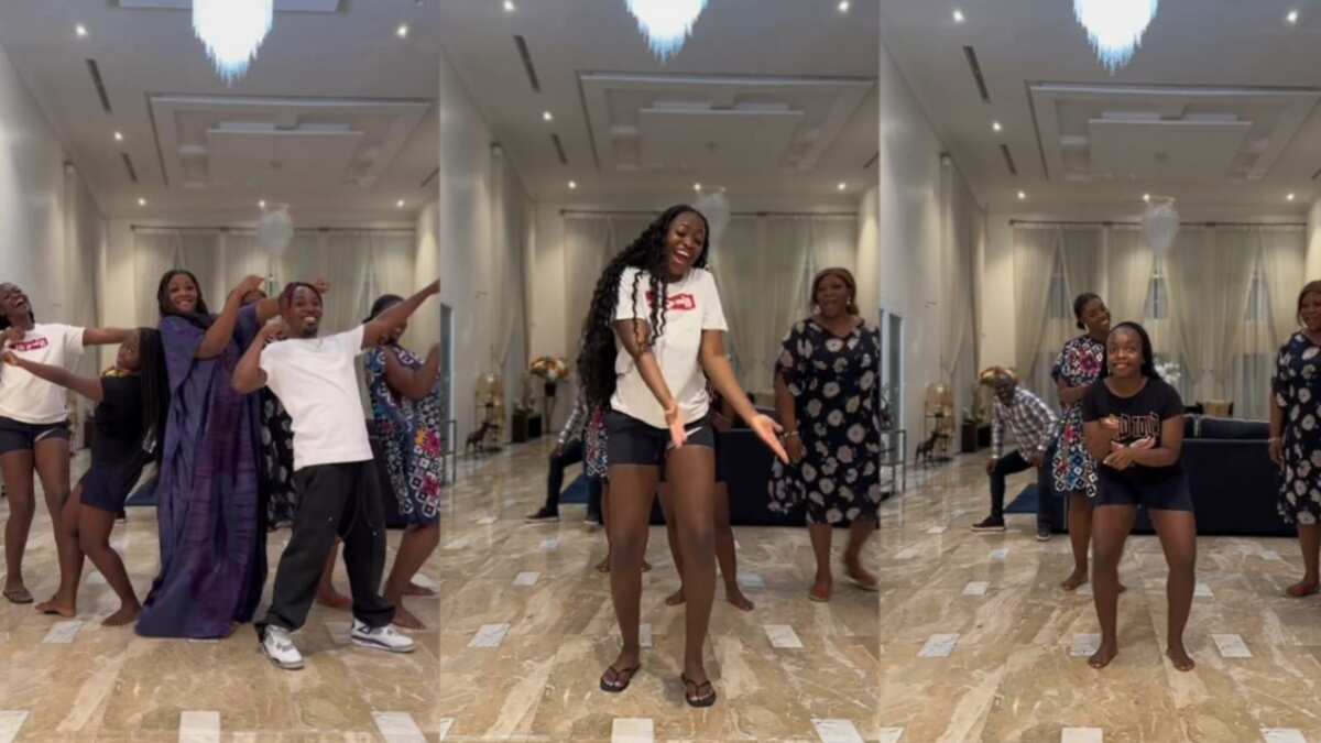 Watch the video of beautiful family dancing and having fun together