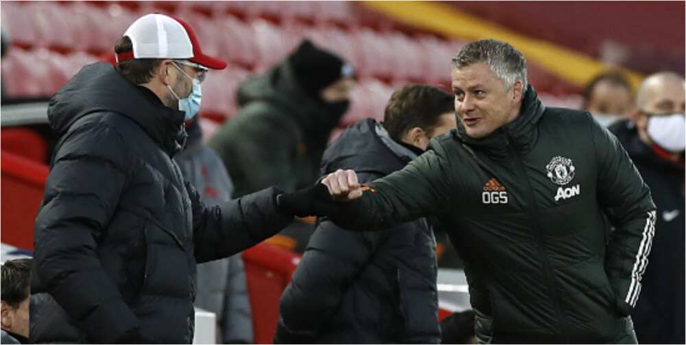 This is what Klopp told Solskjaer after Man United, Liverpool share spoils at Anfield