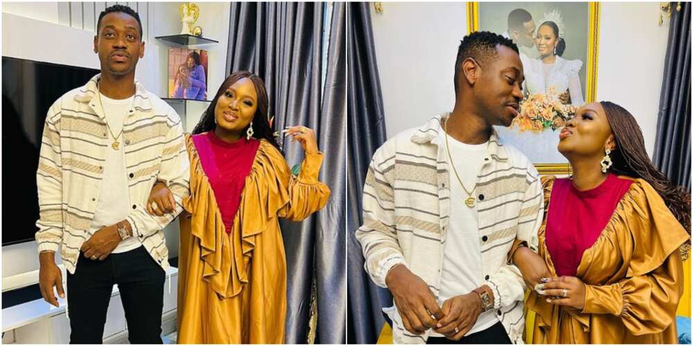 Fans Celebrate Lateef Adedimeji and Mo Bimpe's One Month Anniversary As  Actor Shares Photos With Wife - Legit.ng