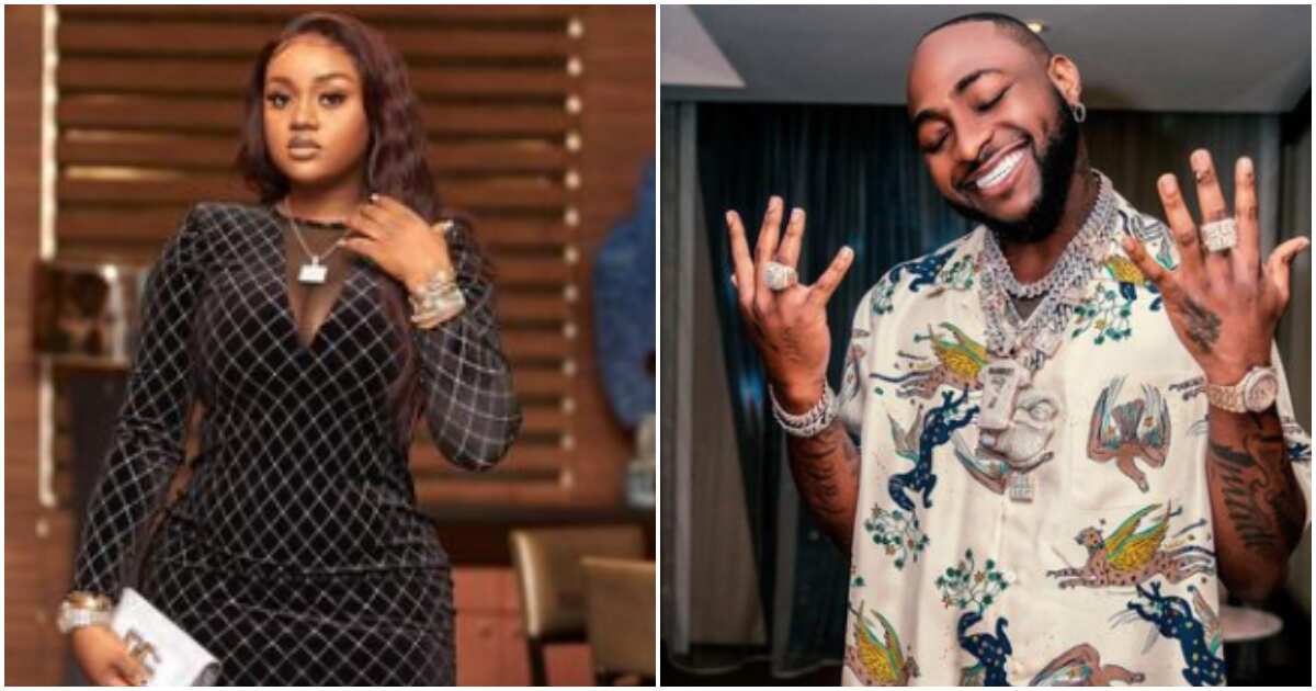 See adorable moment Davido obediently followed Chioma as she pulls him out of a party