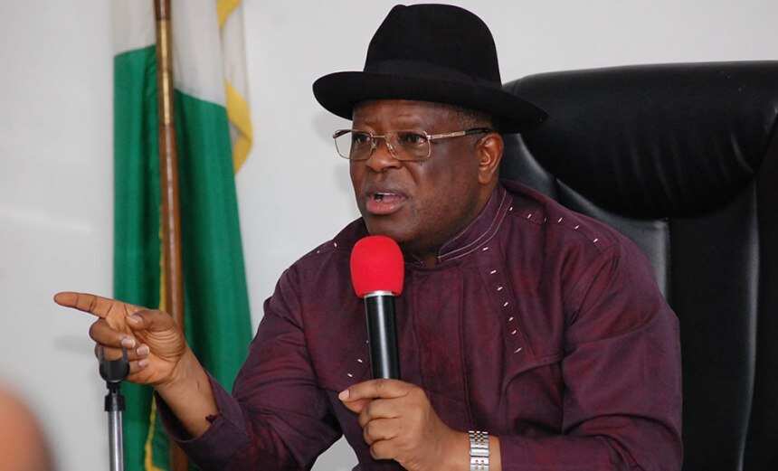 Gwamna David Umahi na jihar Ebonyi.