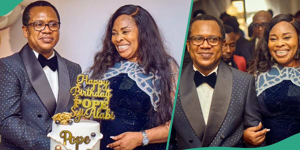 You need to see the video of how Tope Alabi celebrated her husband’s birthday