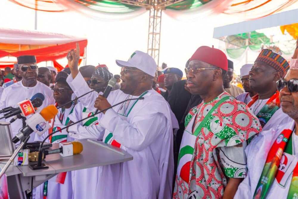 Kaduna PDP rally, 2023 election, Atiku Abubakar, Mallam Nasir El-Rufai, Uba Sani, Felix Morka