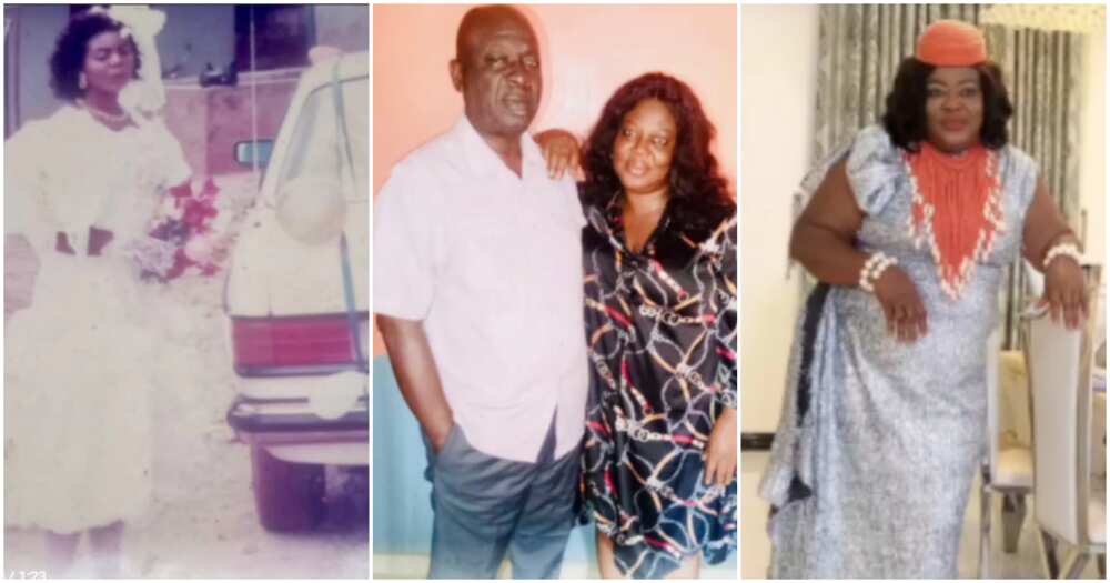 Nollywood actress Uche Ebere and her husband