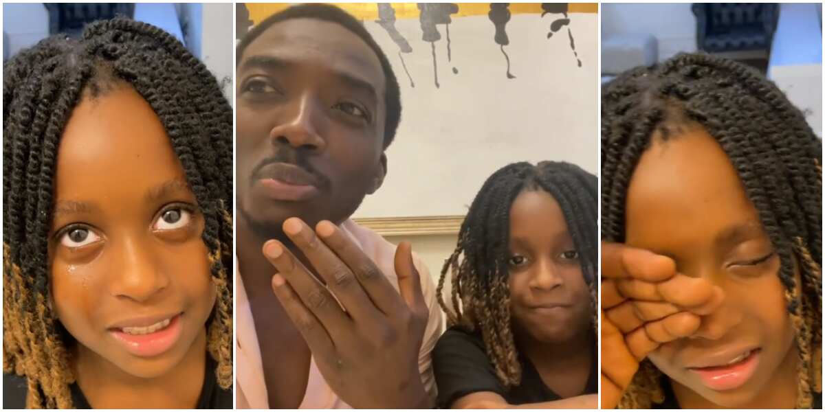 Comedian Bovi Leaves Daughter in Tears After Playing Prank on Her in ...